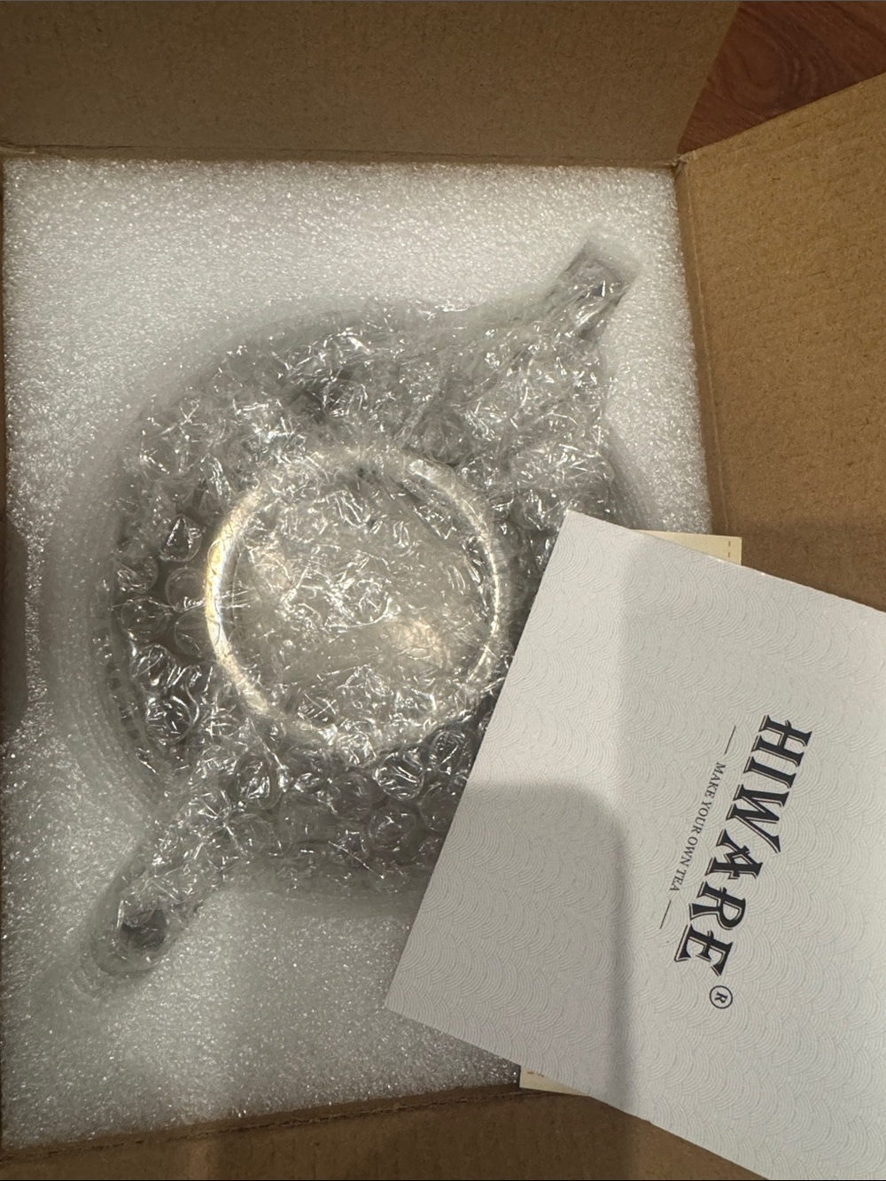 HIWARE glass tea pot -new in box- - Picture 3 of 3